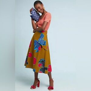 Anthropologie Eva Franco Betta A-Line Skirt